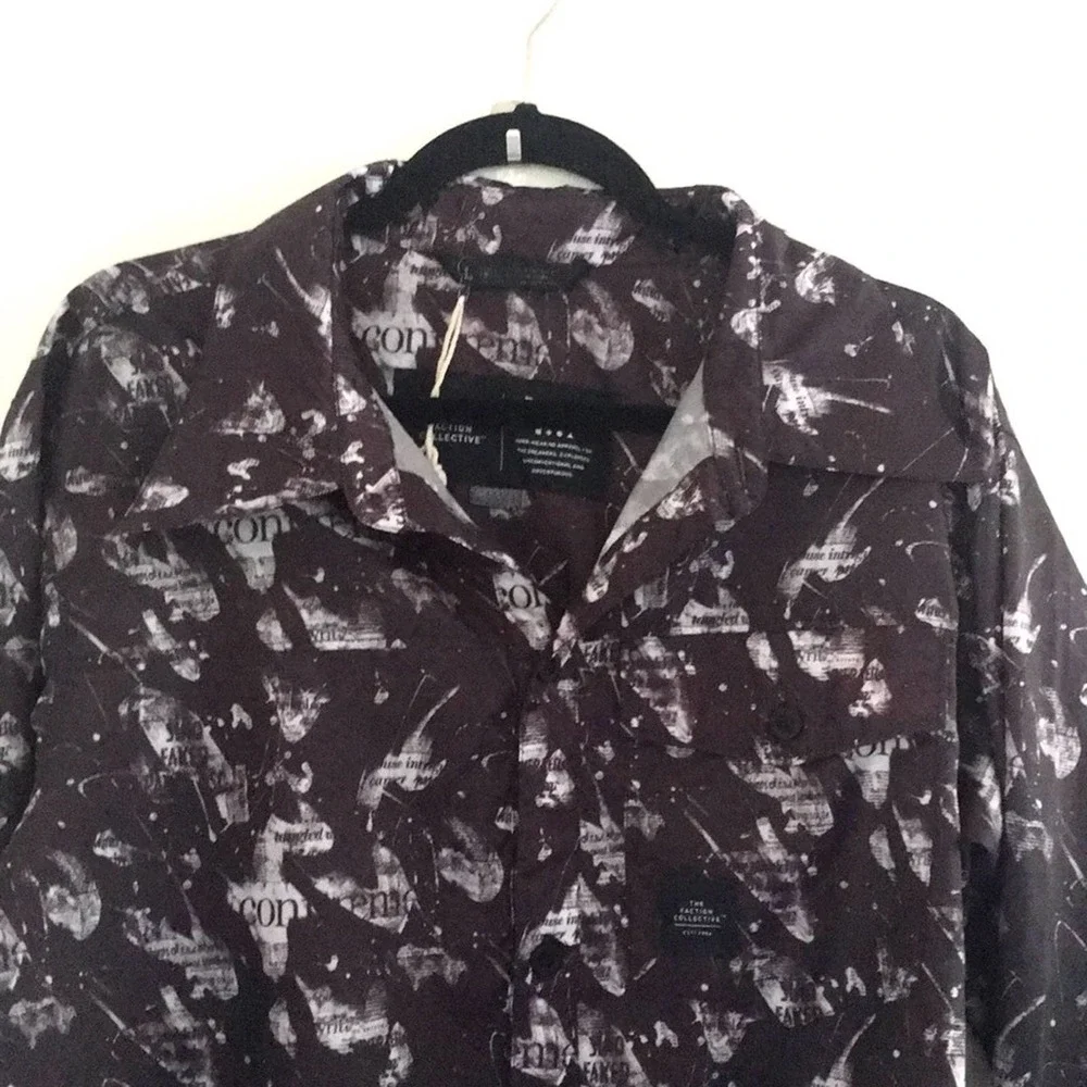 FACTION collection elemental mens windbreaker SIZE LARGE - Picture 5 of 9